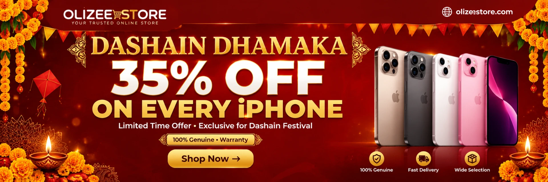 Dashain Dhamaka offer on iPhone